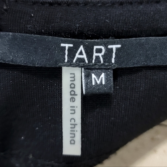 Leather panel cutout dress. - Picture 7 of 7